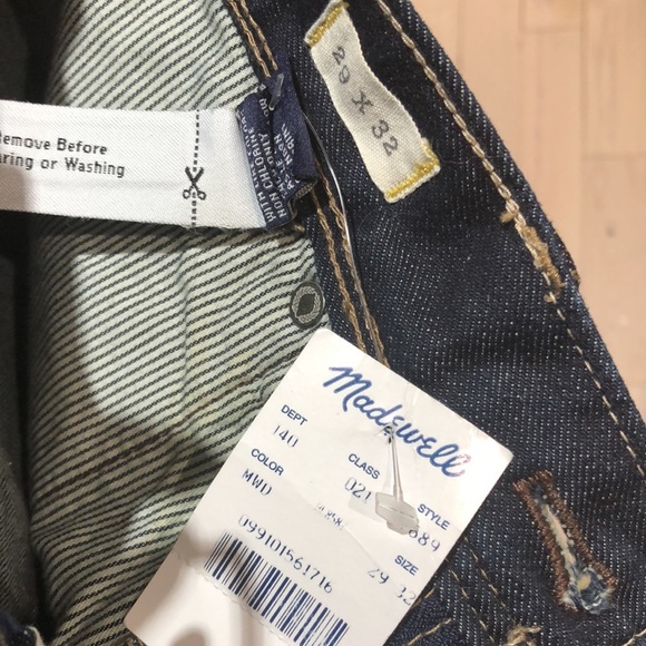 Madewell straight rail denim - Picture 4 of 4